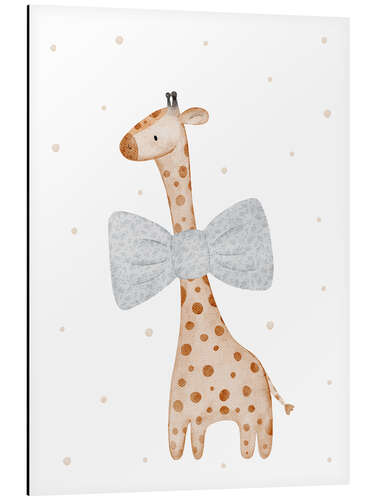 Stampa su alluminio Baby Giraffe