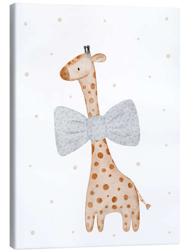 Tableau sur toile Baby Giraffe