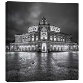 Lerretsbilde Semperoper Dresden II