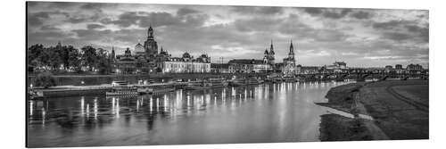 Aluminium print Dresden Panorama