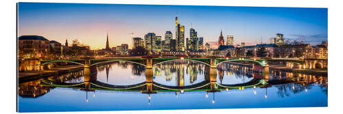 Cuadro de plexi-alu Frankfurt Skyline Panorama