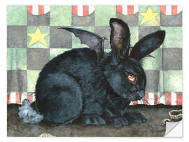 Wandsticker Fledermaushase - Maggie Vandewalle