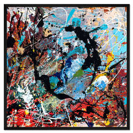 Gerahmter Kunstdruck Blowing Away I