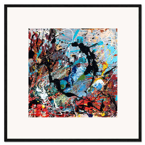 Framed art print Blowing Away I
