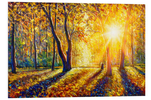 Tableau en PVC Autumn Forest