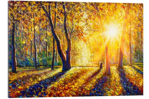 Gallery Print Herbstlicher Wald