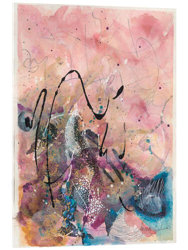 Acrylglas print Cotton Candy Surprise