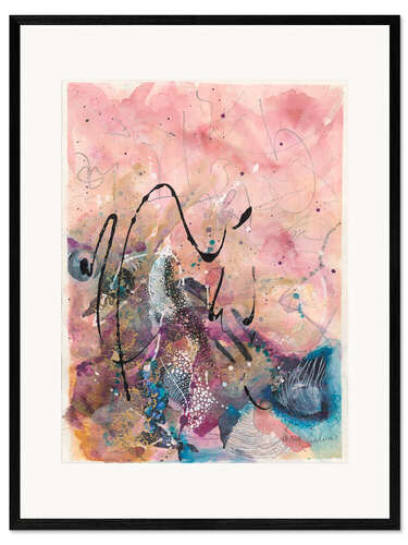 Innrammet kunsttrykk Cotton Candy Surprise
