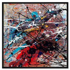 Gerahmter Kunstdruck Blowing Away II