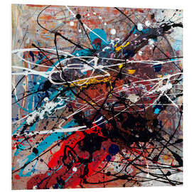 Hartschaumbild Blowing Away II