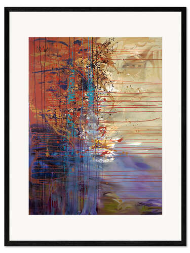 Framed art print Touch of Lavender