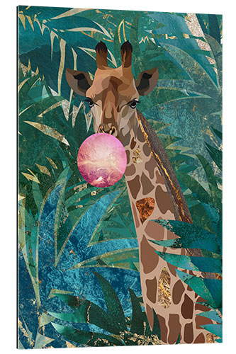 Gallery print Bubblegum Giraffe