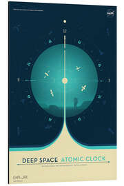 Magnettafel Deep Space Atomic Clock