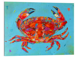 Tableau en plexi-alu Crab