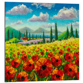 Magnettafel Sonniger Sommer