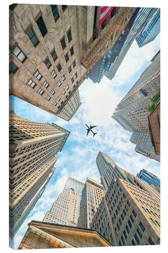 Canvas print Wall Street