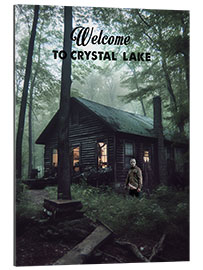 Gallery print Welcome to Crystal Lake