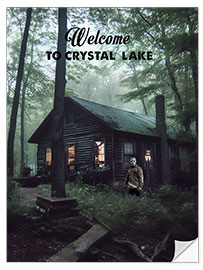 Wall sticker Welcome to Crystal Lake