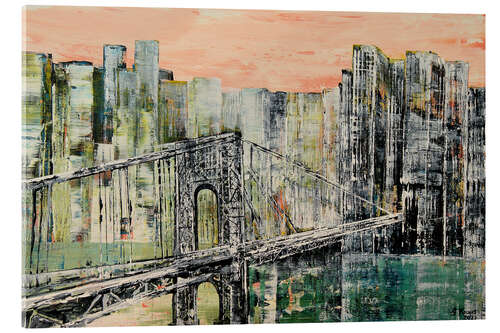 Acrylglas print George Washington Bridge, New York