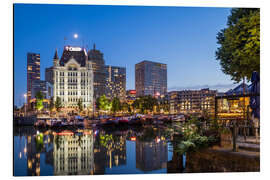 Aluminium print Alter Hafen and Weißes Haus, Rotterdam