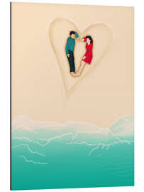 Magnettafel Sommerliebe