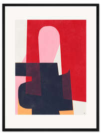 Gerahmter Kunstdruck Boundary