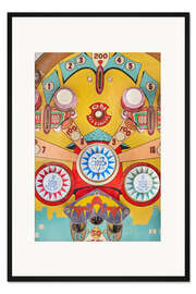 Gerahmter Kunstdruck Flipper Speilen