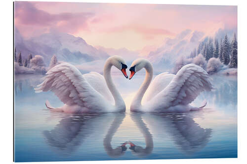 Gallery print Lovebirds