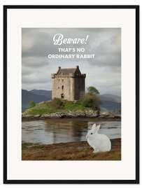 Gerahmter Kunstdruck Monty Python - Die Ritter der Kokosnuß - 2ToastDesign