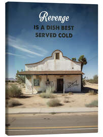 Lienzo Revenge Is a Dish Best Served Cold - Kill Bill