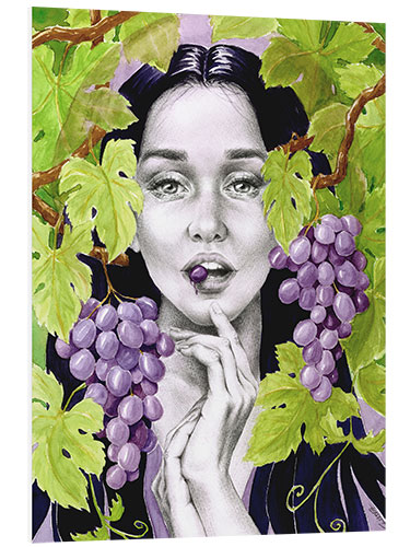 Foam board print Sour Grapes