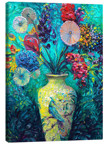 Canvas print Aquarian Bloom