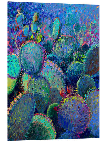 Acrylglasbild Cactus Refractus