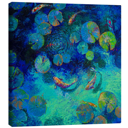 Canvas print Taiwanese Blue