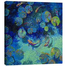 Canvas-taulu  Taiwanese Blue - Iris Scott