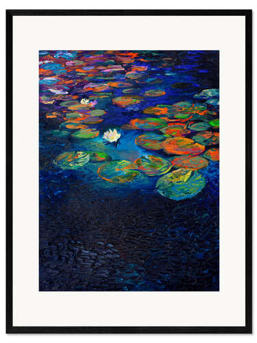 Framed art print Nymphaea Lotus