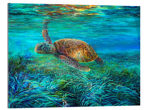 Galleriprint Swimming Turtle