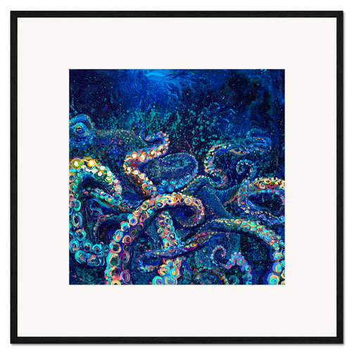 Innrammet kunsttrykk Cephalopod