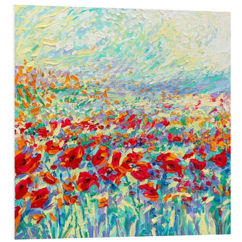 Tableau en PVC Egyptian Poppies