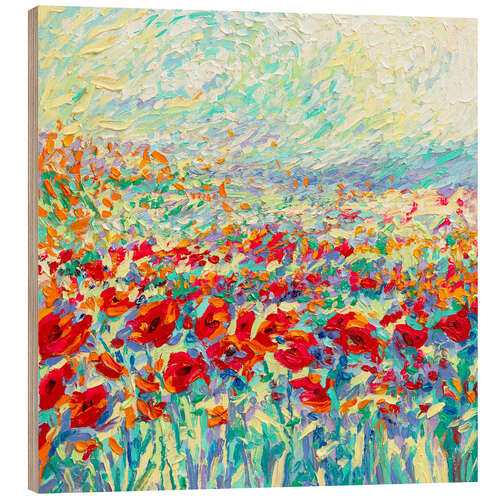 Obraz na drewnie Egyptian Poppies