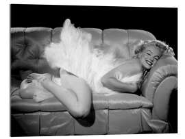 Gallery print Marilyn Posing on Sofa