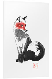 Foam board print Fox