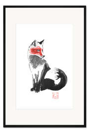 Gerahmter Kunstdruck Fuchs