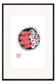 Gerahmter Kunstdruck Bento