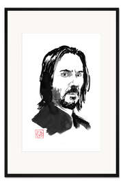 Gerahmter Kunstdruck John Wick