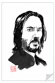 Selvklæbende plakat John Wick