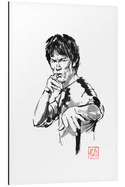 Magnettafel Bruce Lee En Garde