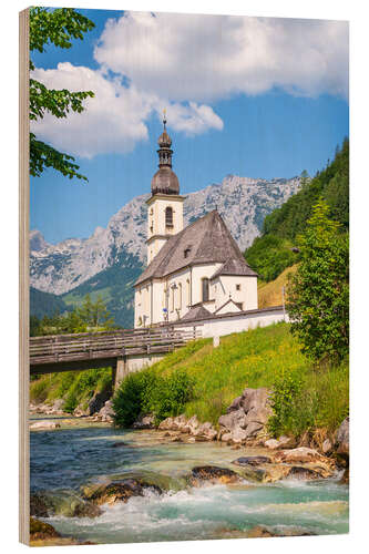 Trebilde Church in the Bavarian Alps