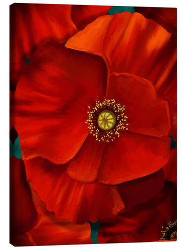Lienzo Poppy Power