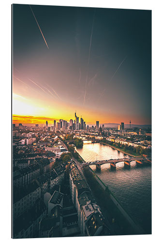 Gallery print Frankfurt am Main, Riverside Skyline